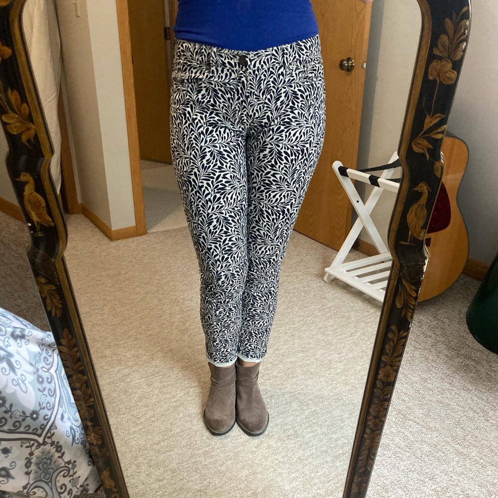 J. Crew Printed Pants